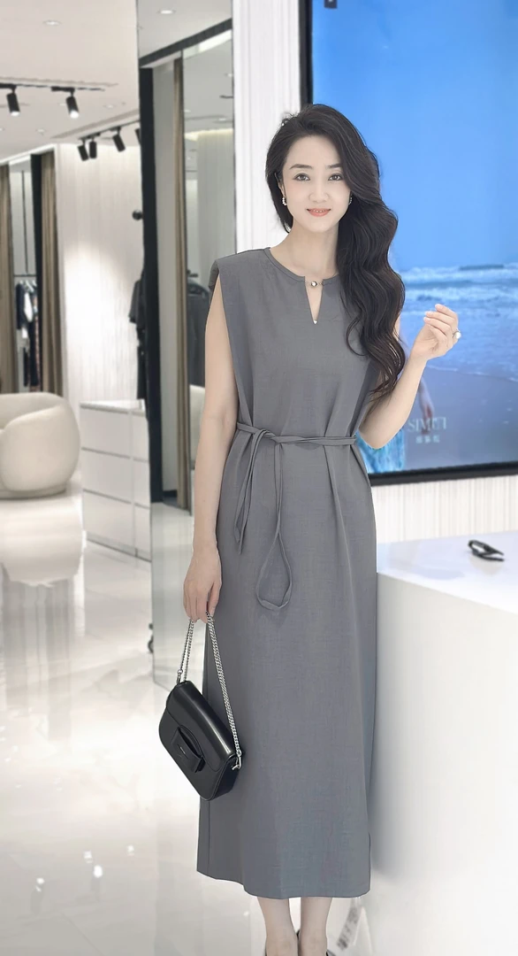思慕缇时尚气质连衣裙