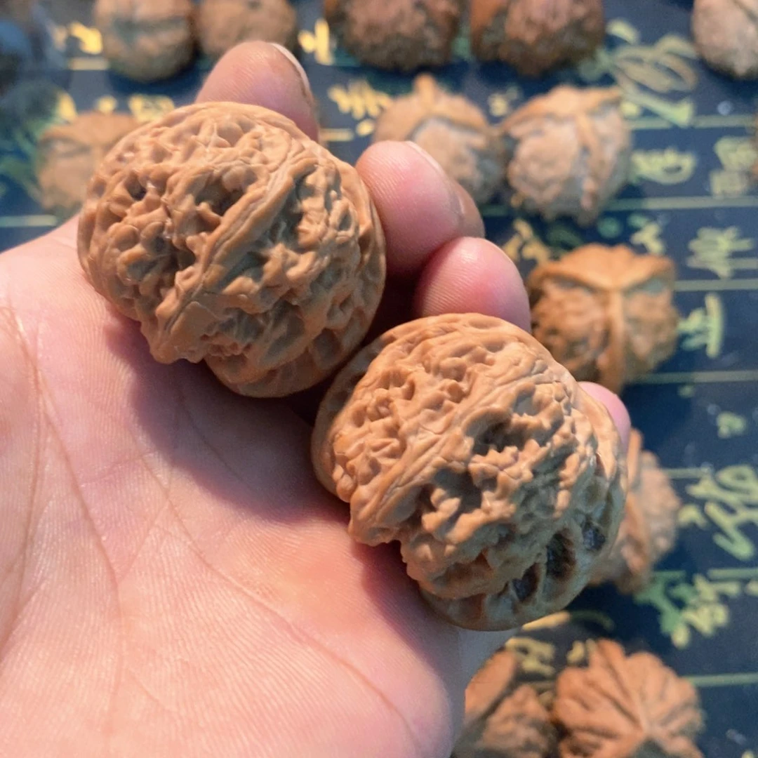 文玩麻核桃苹果 尺寸4.0