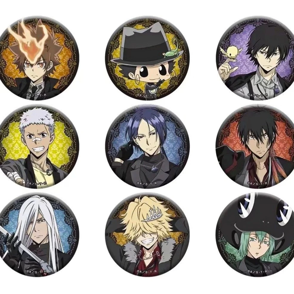 家庭教师 黑色西装吧唧 徽章 （默认代拆）