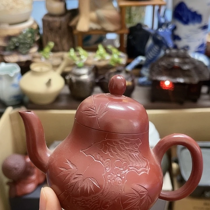 瓷中古工艺品摆件