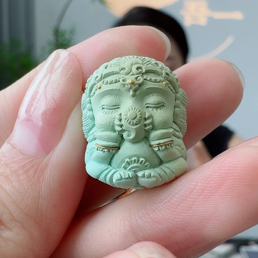 未镶嵌绿松石珠宝奇石