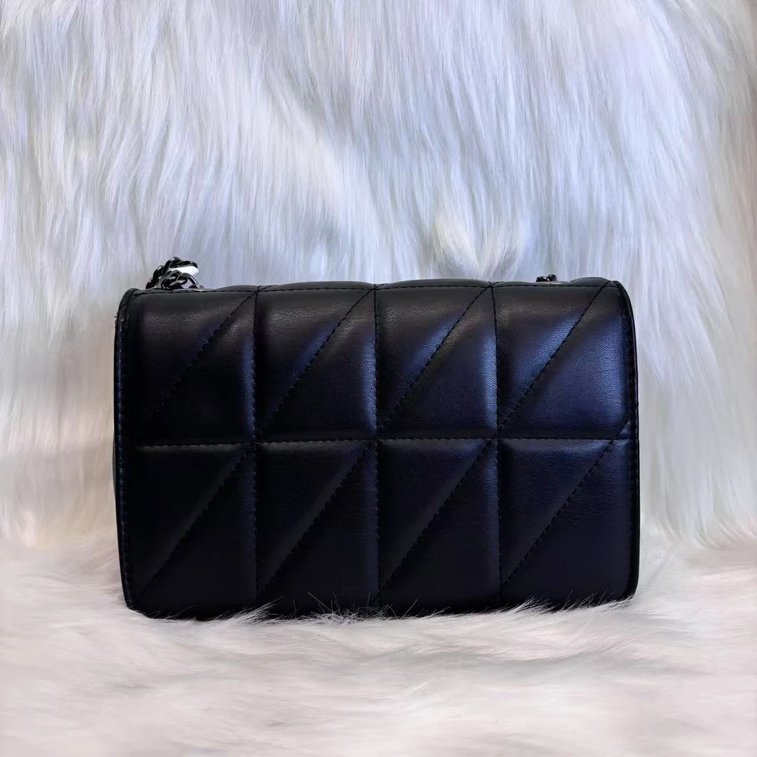 TOLEX2025新款手工洋气女包苏休闲时尚百搭黑色