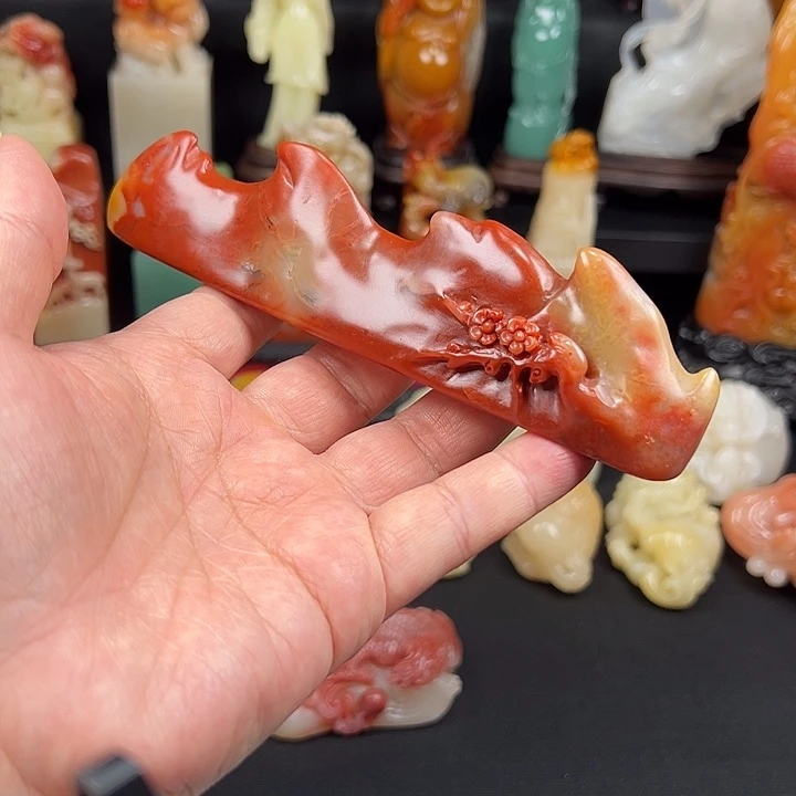 寿山石老性芙蓉石