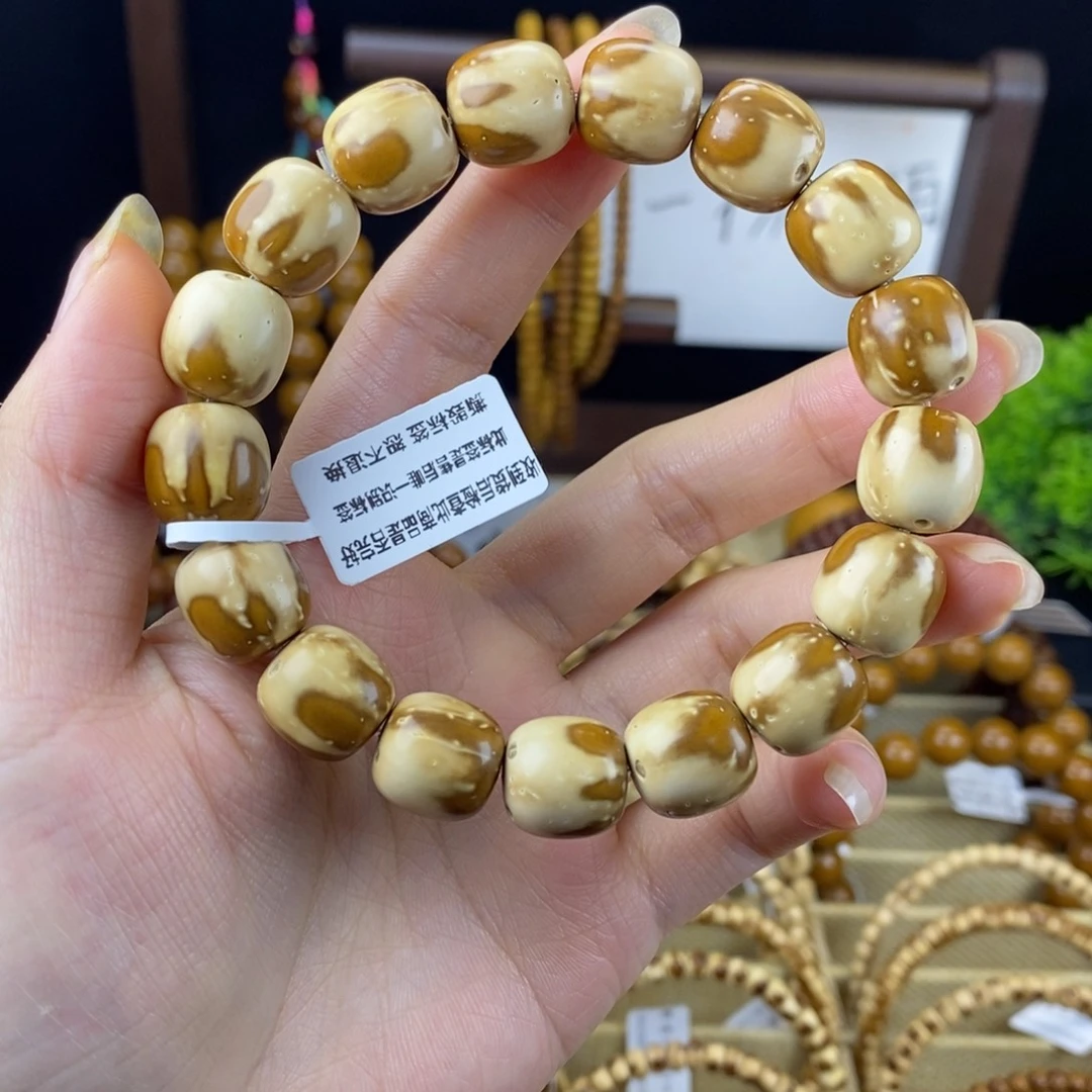 紫金鼠手串花皮半实心老型