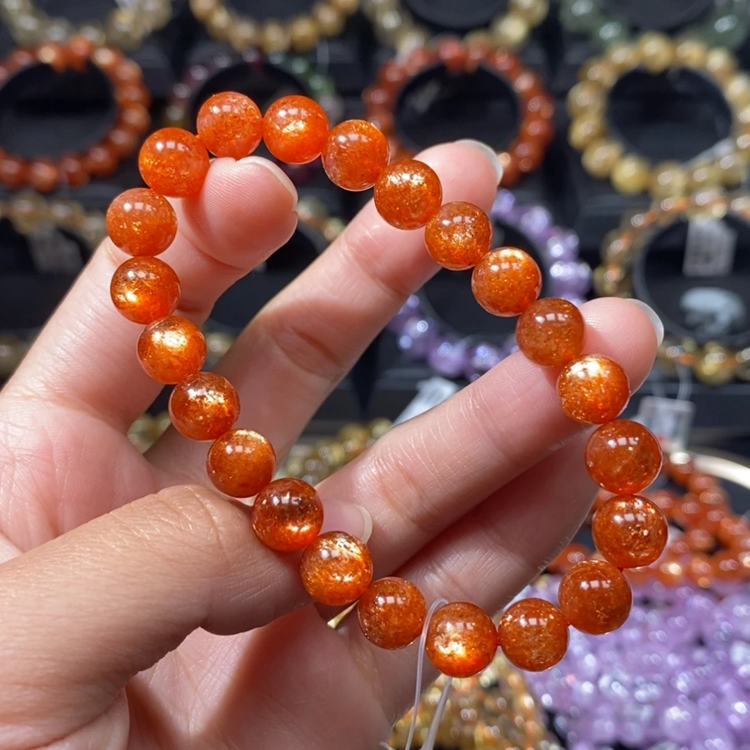 发晶未镶嵌手链Y036# 8.6mm