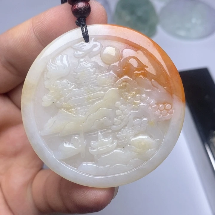颈饰未镶嵌翡翠翡翠