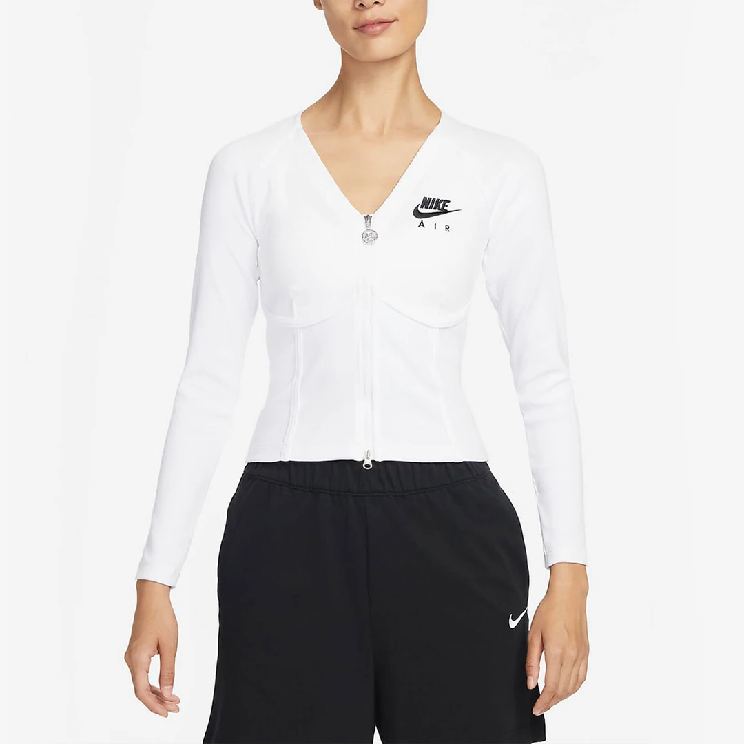 Nike/耐克正品Sportswear 女子长袖拉链开襟卫衣 FD2377-100