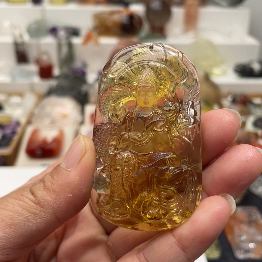 水晶颈饰未镶嵌4**7定制