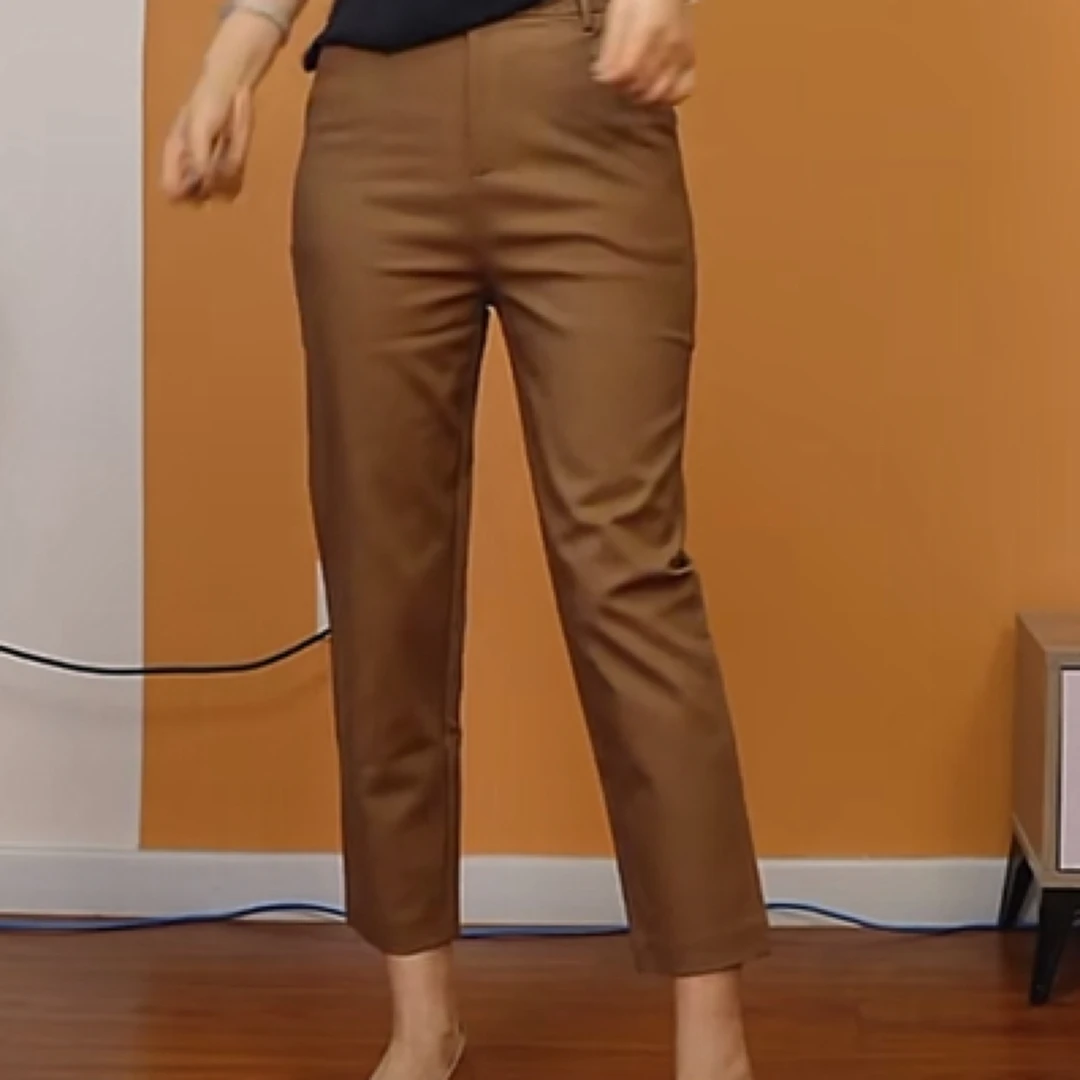 春秋新款 小个子直筒西裤 款号W9398-1