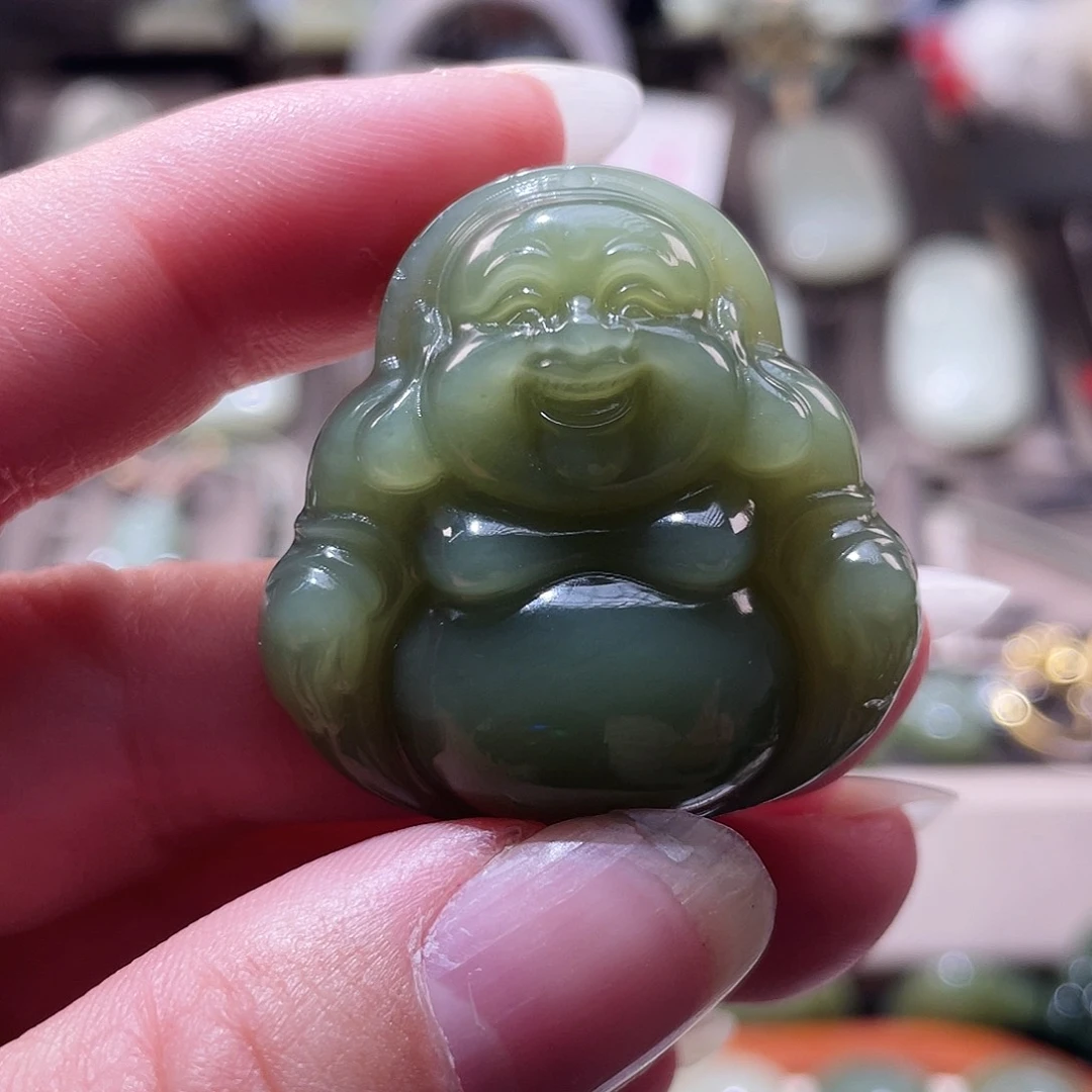 和田玉吊坠(不含链)未镶嵌