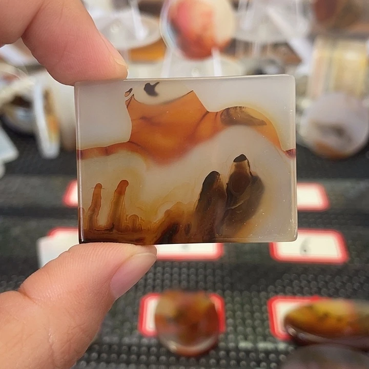 玛瑙/玉髓合金颈饰