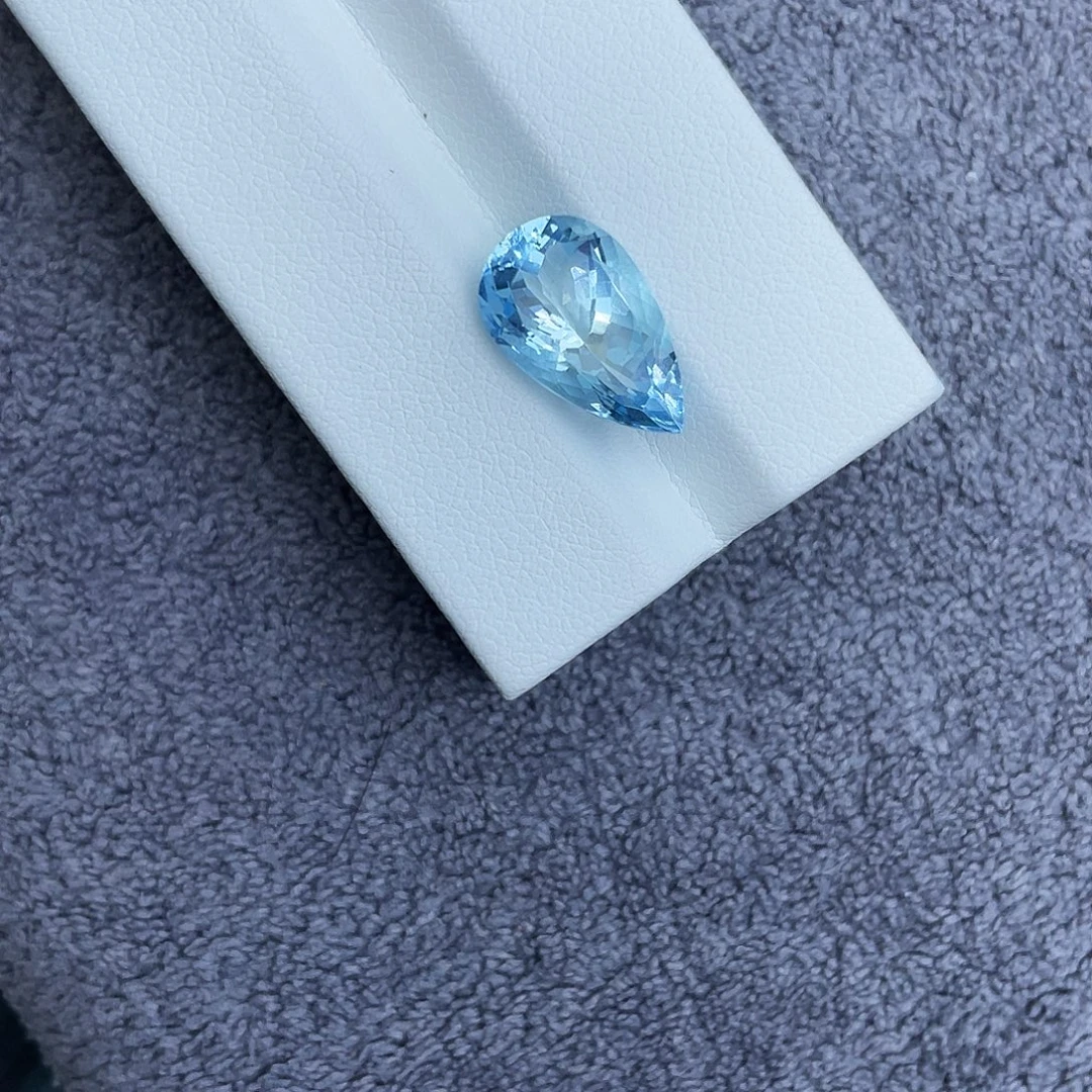 裸石海蓝宝石4.65Ct。