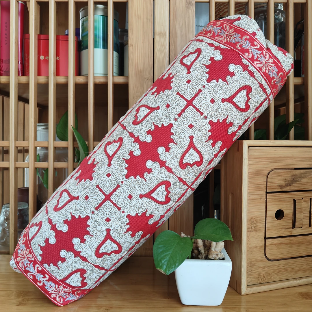 谷壳枕头粗布小米壳枕头助眠单人小米谷壳枕颈椎枕头颈椎可拆洗