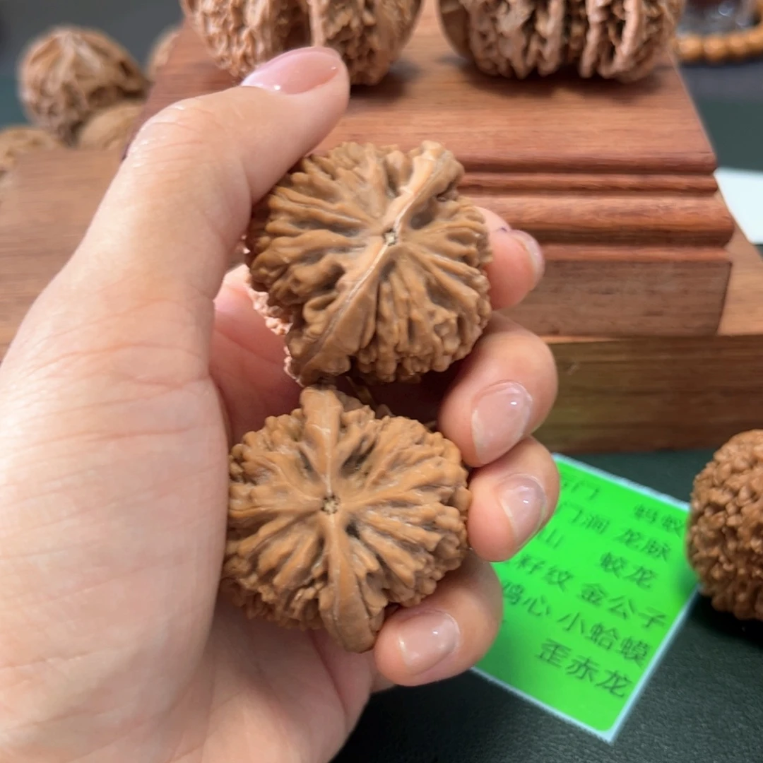 大***人吊坠桃核蚂蚁王一对