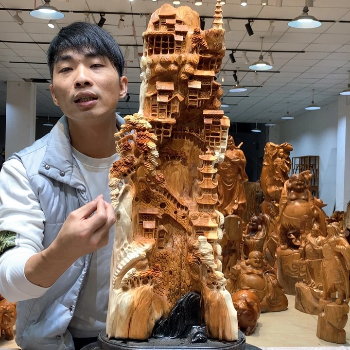 木工艺品摆件不包邮