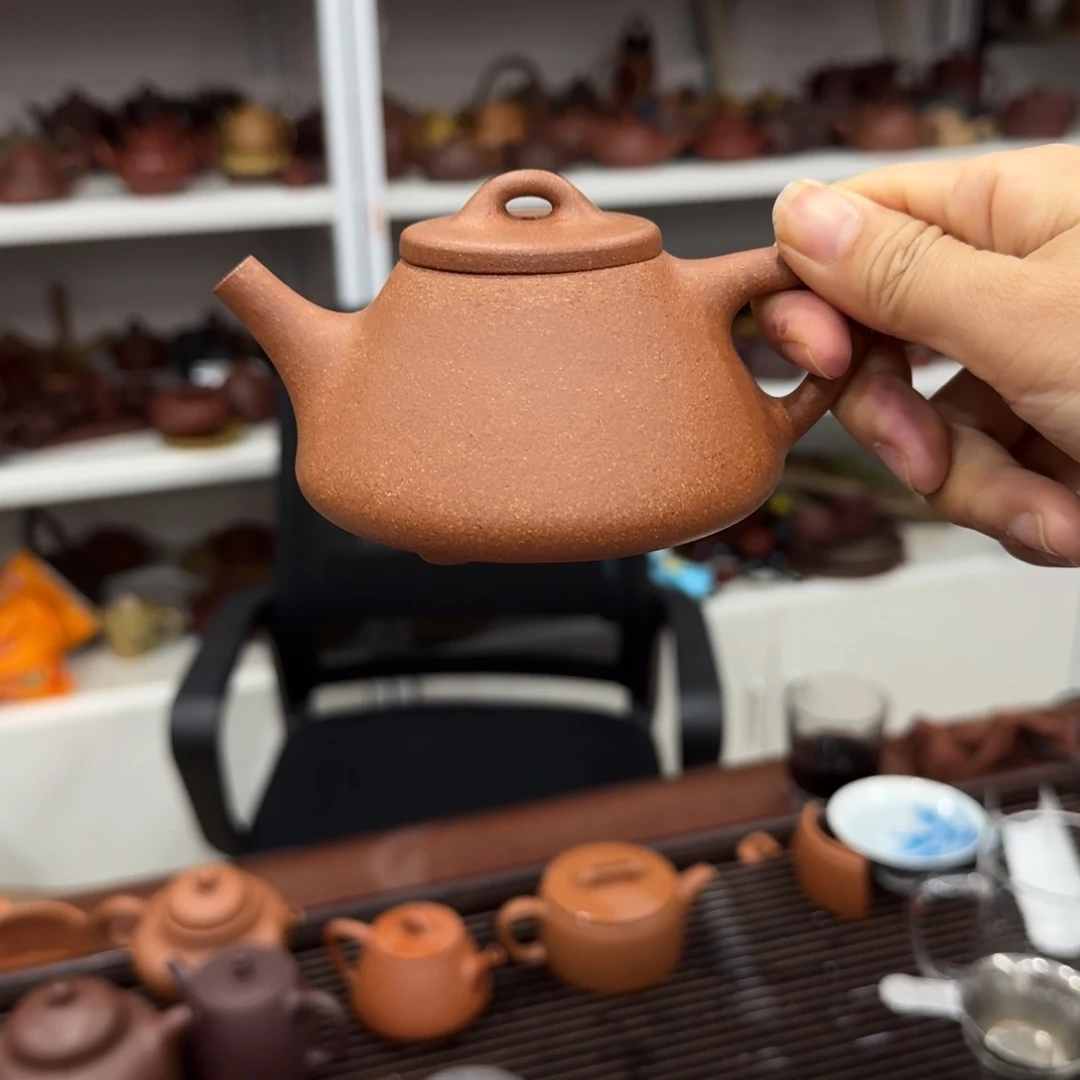 紫砂茶壶d**y宜兴紫砂 原矿紫砂泥