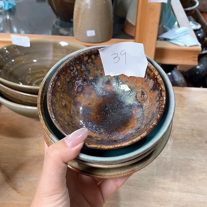 浪鬼家生活陶系列金*碗