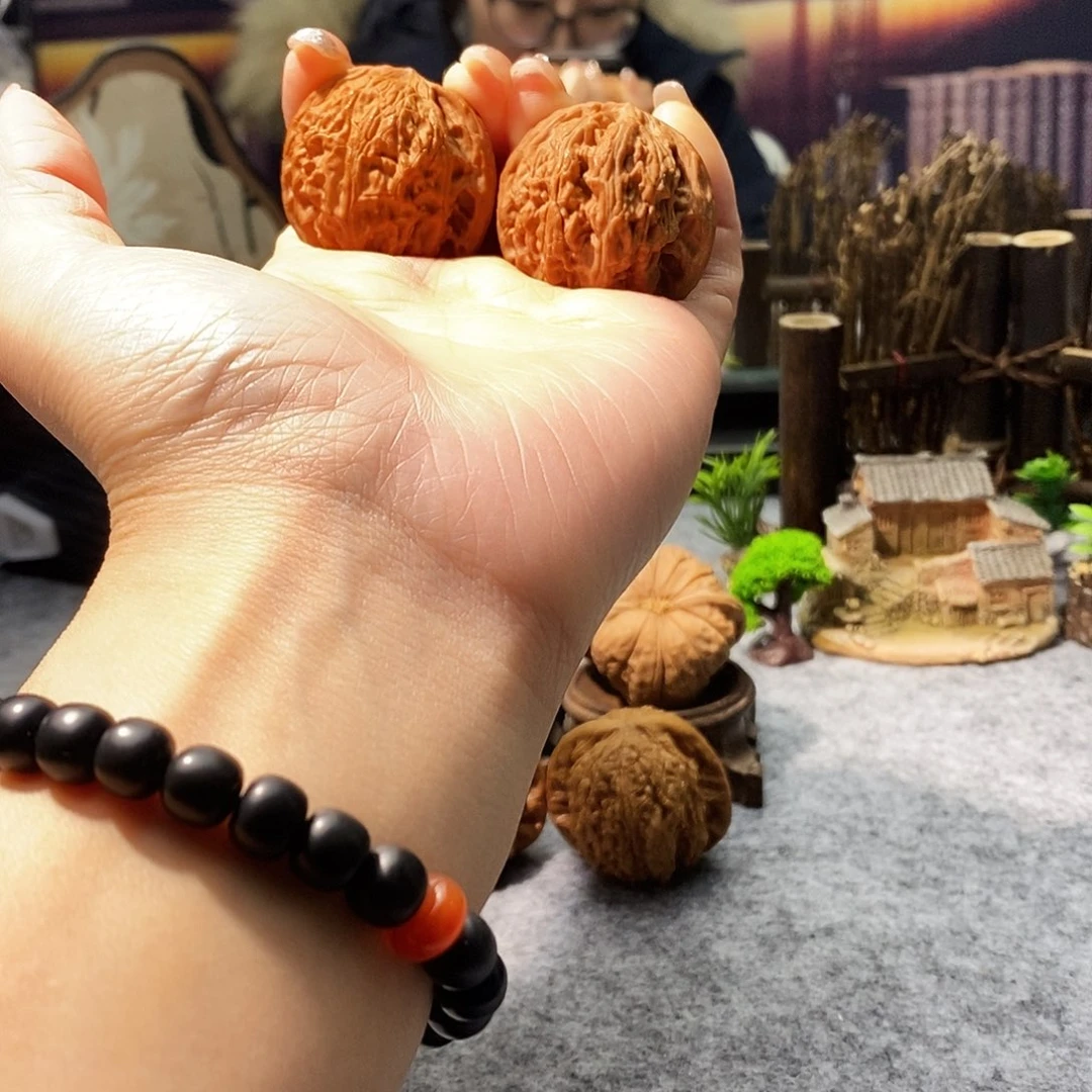 核桃把件全品38磨盘