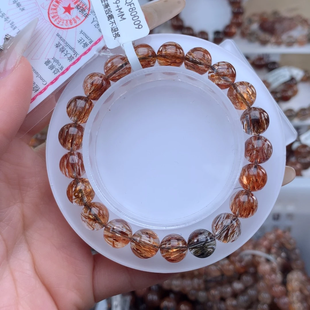 手串水晶未镶嵌黑金超七多样性发其一