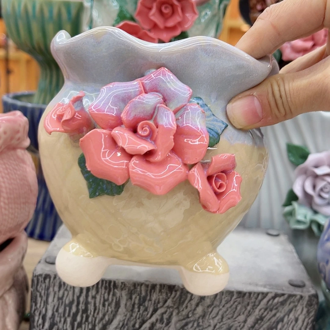 【闪购商品】陶瓷花盆