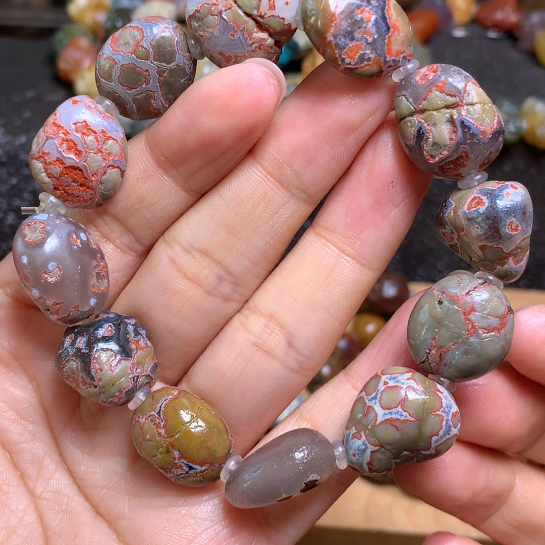 未镶嵌玛瑙/玉髓珠宝半成品