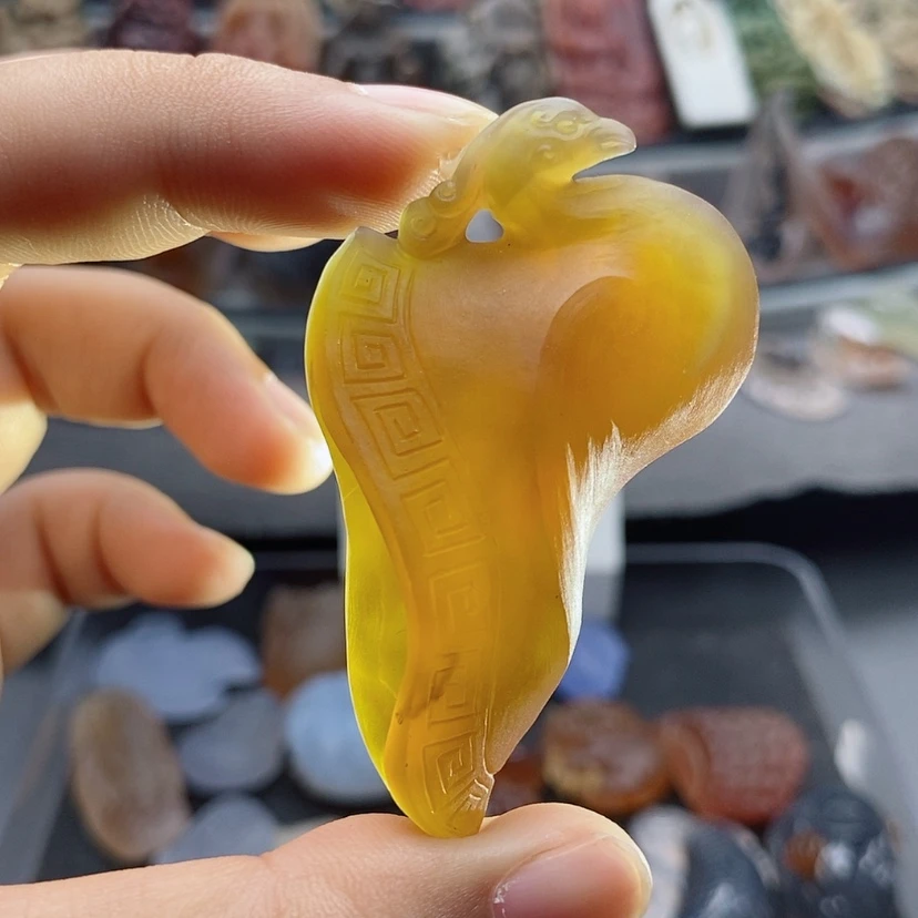 【闪购商品】未镶嵌吊坠定制玛瑙