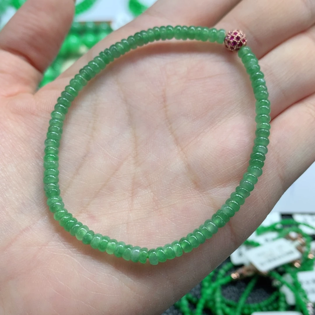 未镶嵌手链翡翠翡翠