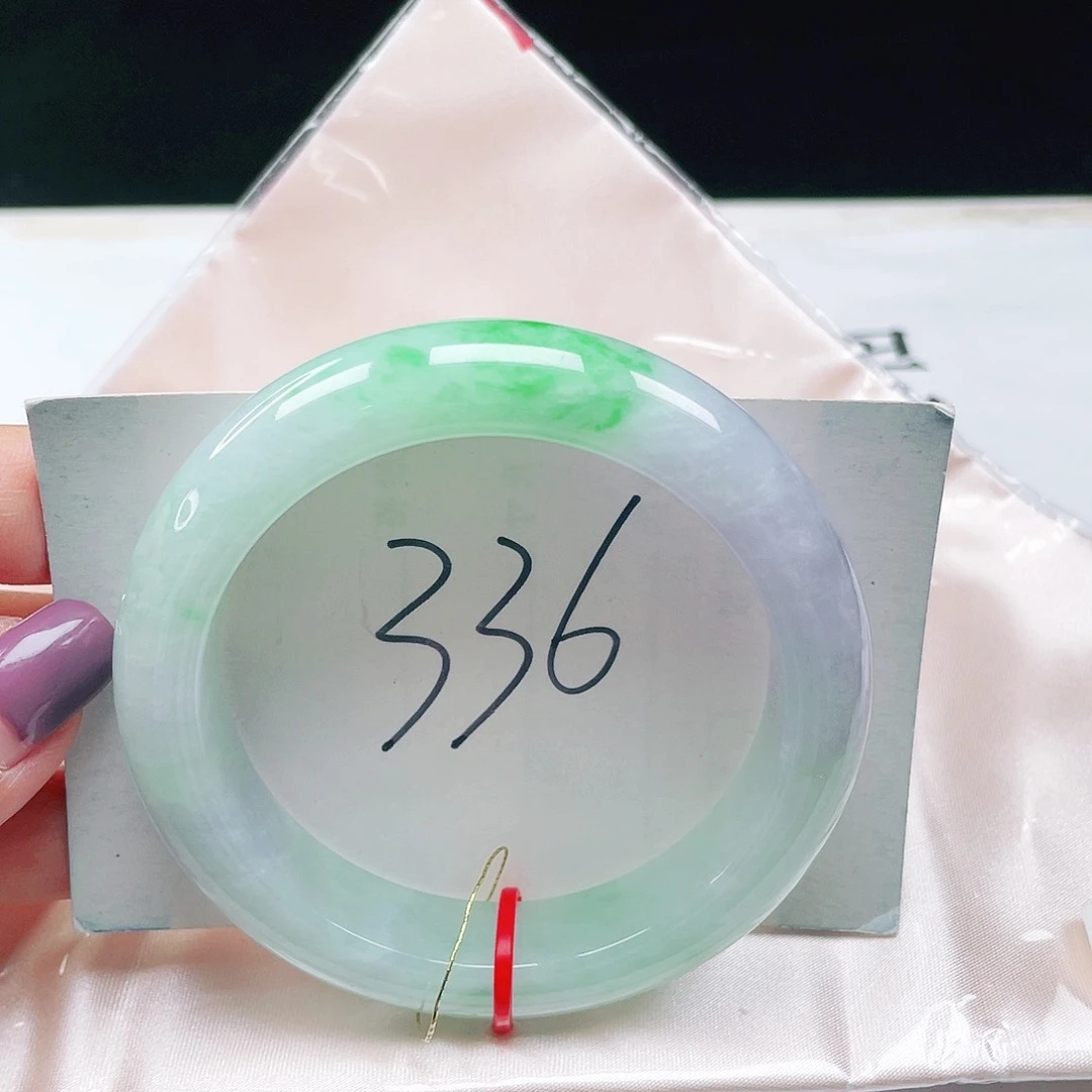 翡翠未镶嵌手镯缅甸翡翠55+