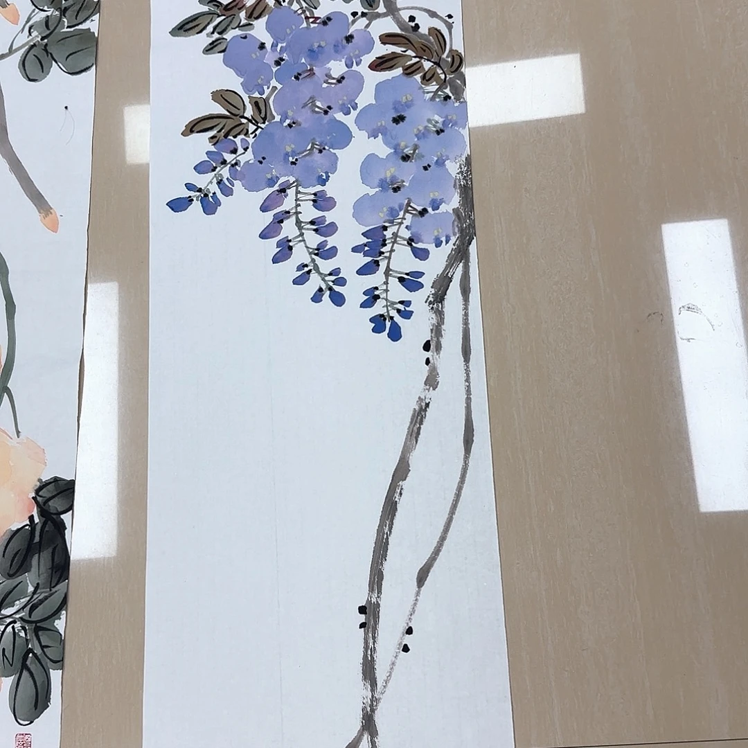 国画国画作品展，的的