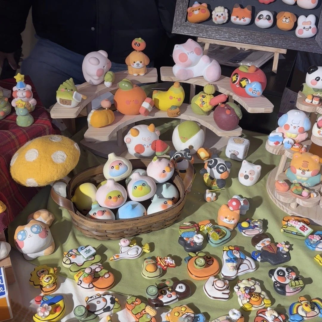 摆件陶可爱的鸭鸭鸭鸭鸭