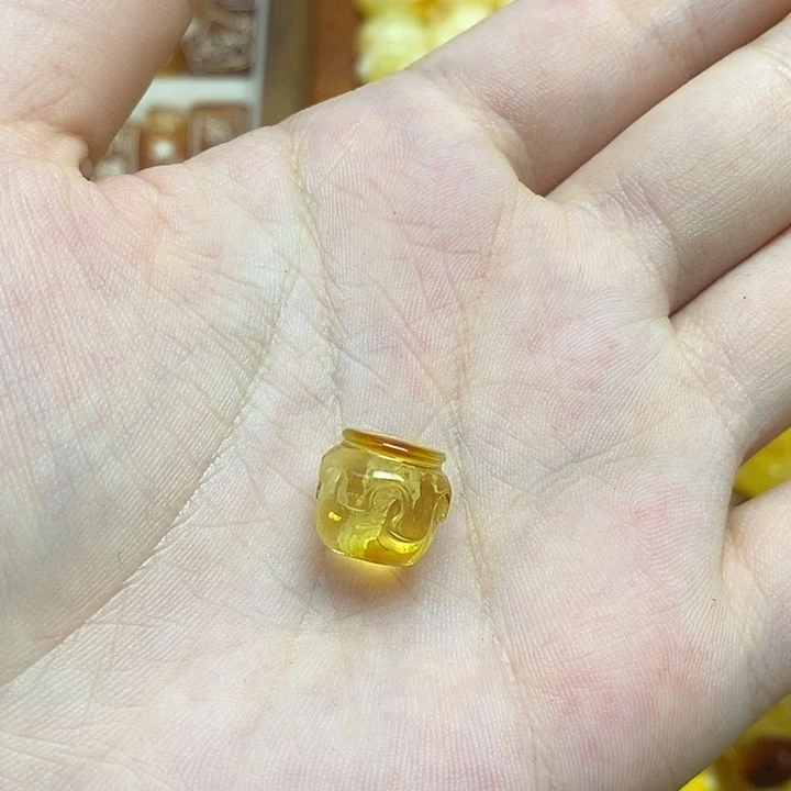 吊坠橄榄核小蜜罐