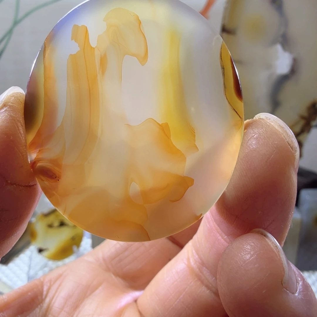 玛瑙/玉髓未镶嵌吊坠(不含链)