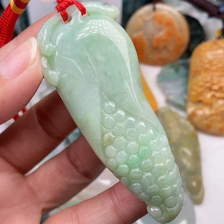 未镶嵌挂件翡翠翡翠