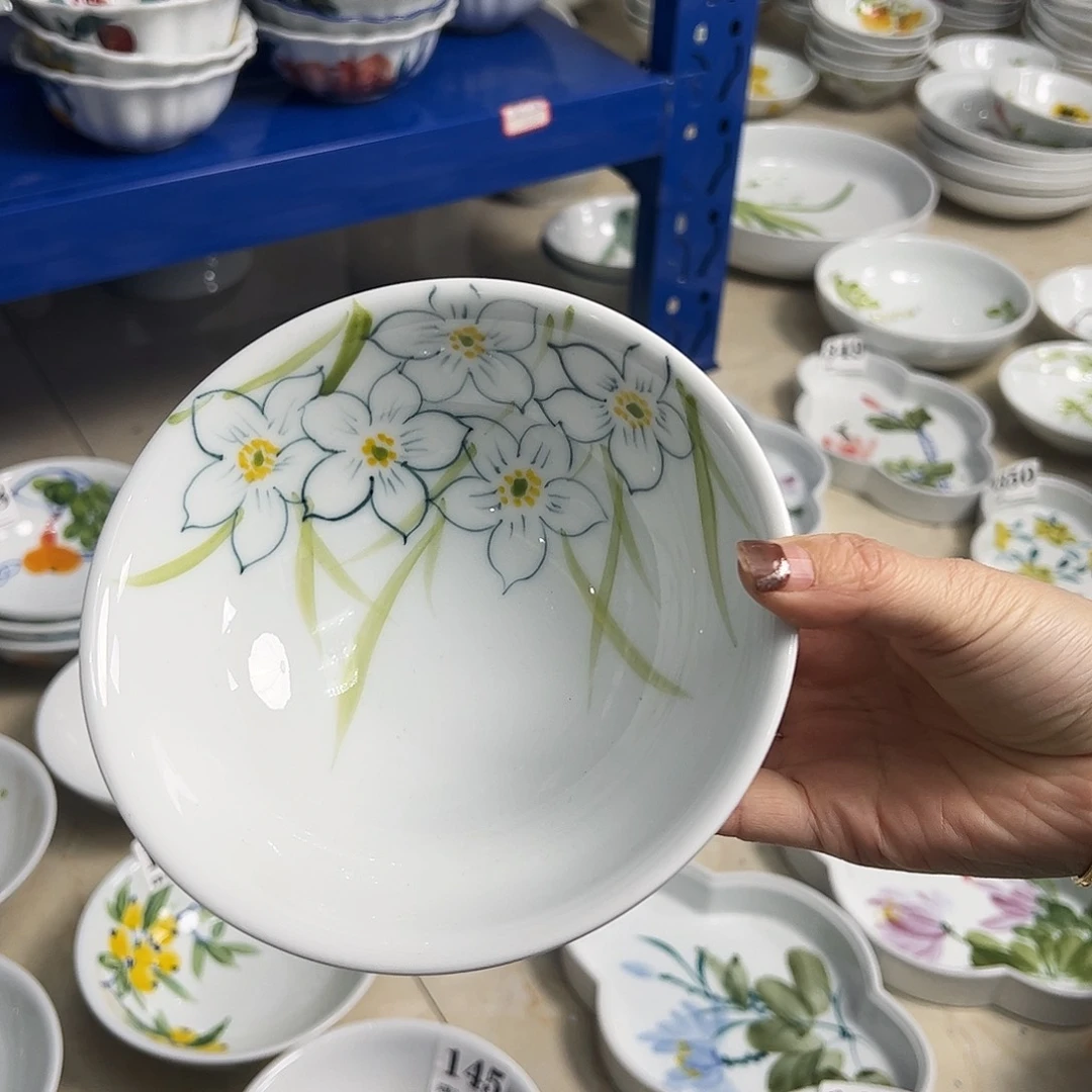 瓷片景德镇陶瓷手工手绘制作