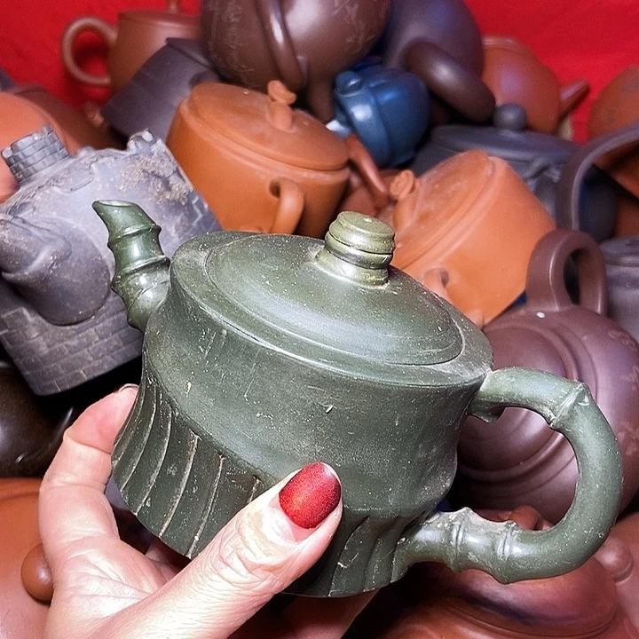 全手工制作宜兴紫砂茶壶