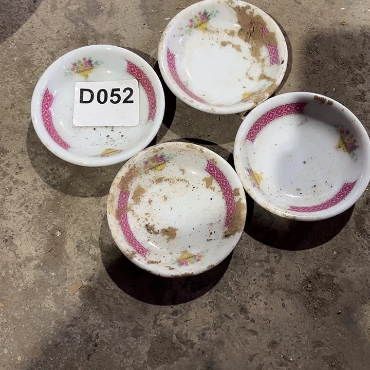 盘八九十年代盘碗碟有矿点D052 十个
