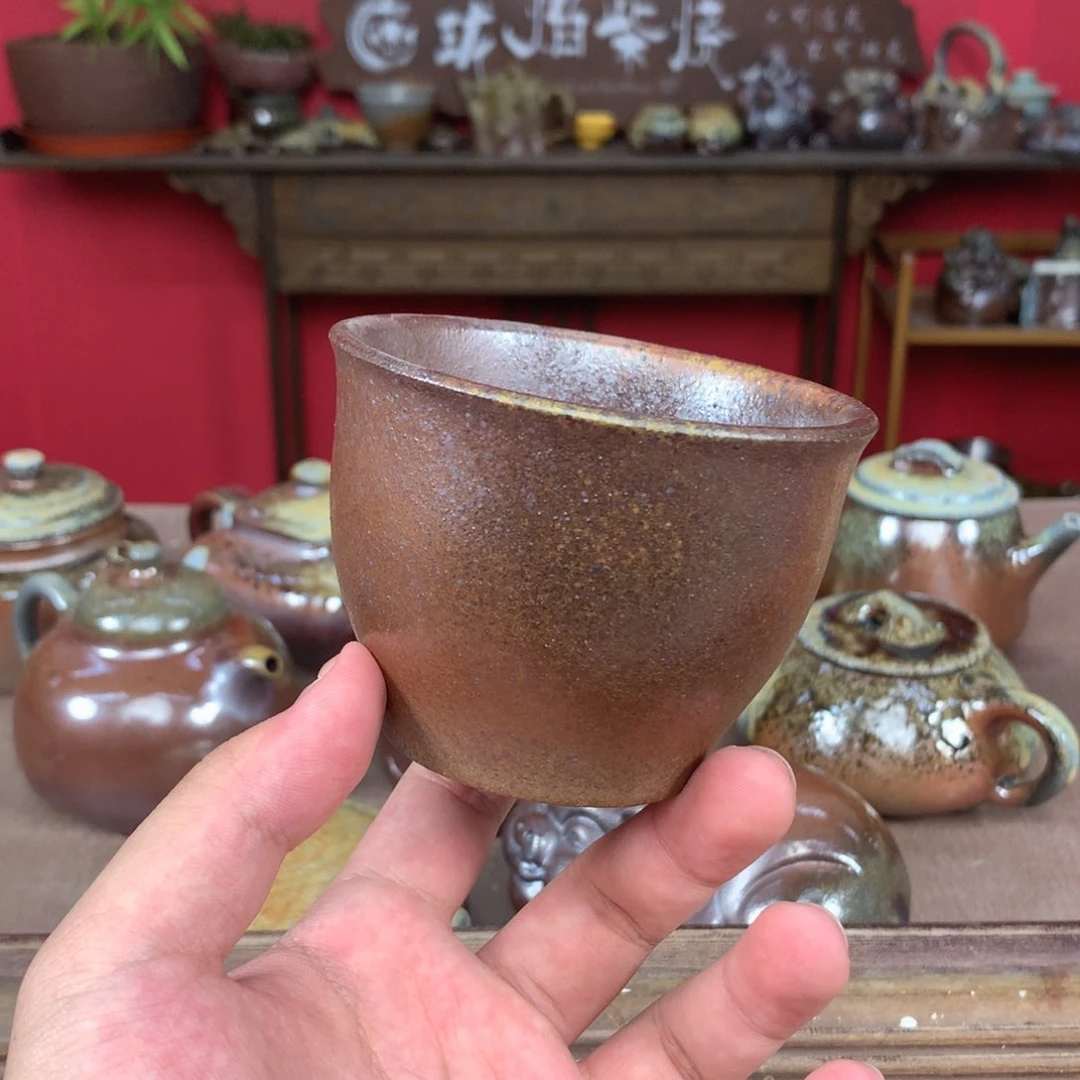 紫砂紫砂纯自然柴烧