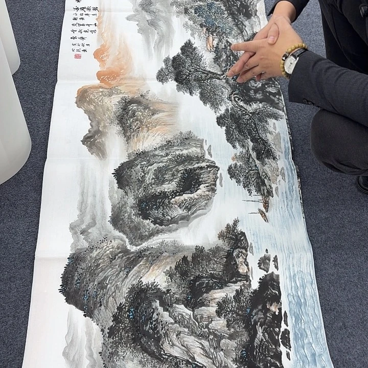 国画纯手绘国画作品