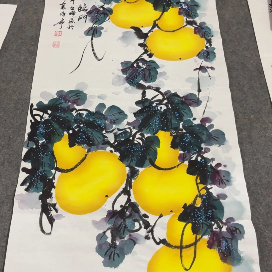 年画和绘画作品会画的