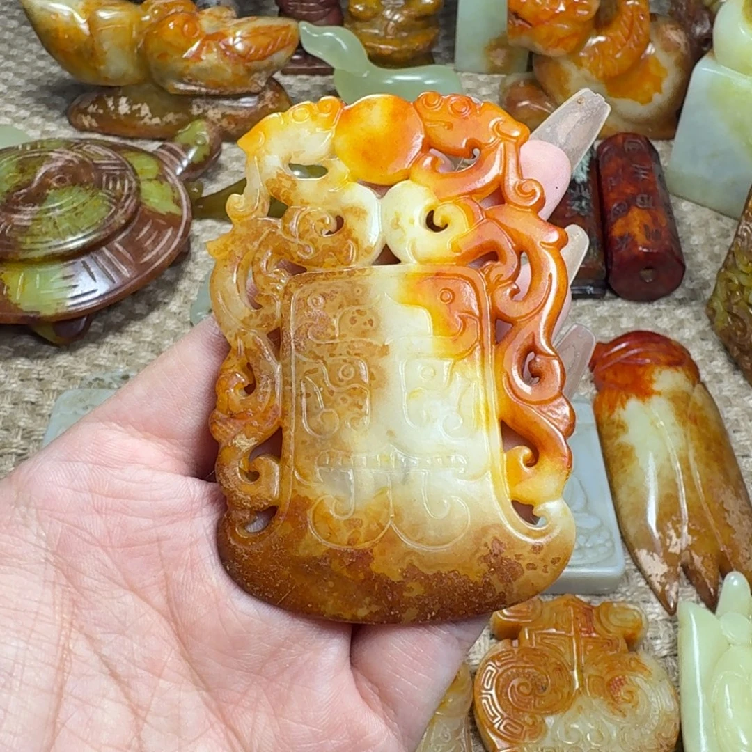 白玉菩提吊坠挂件