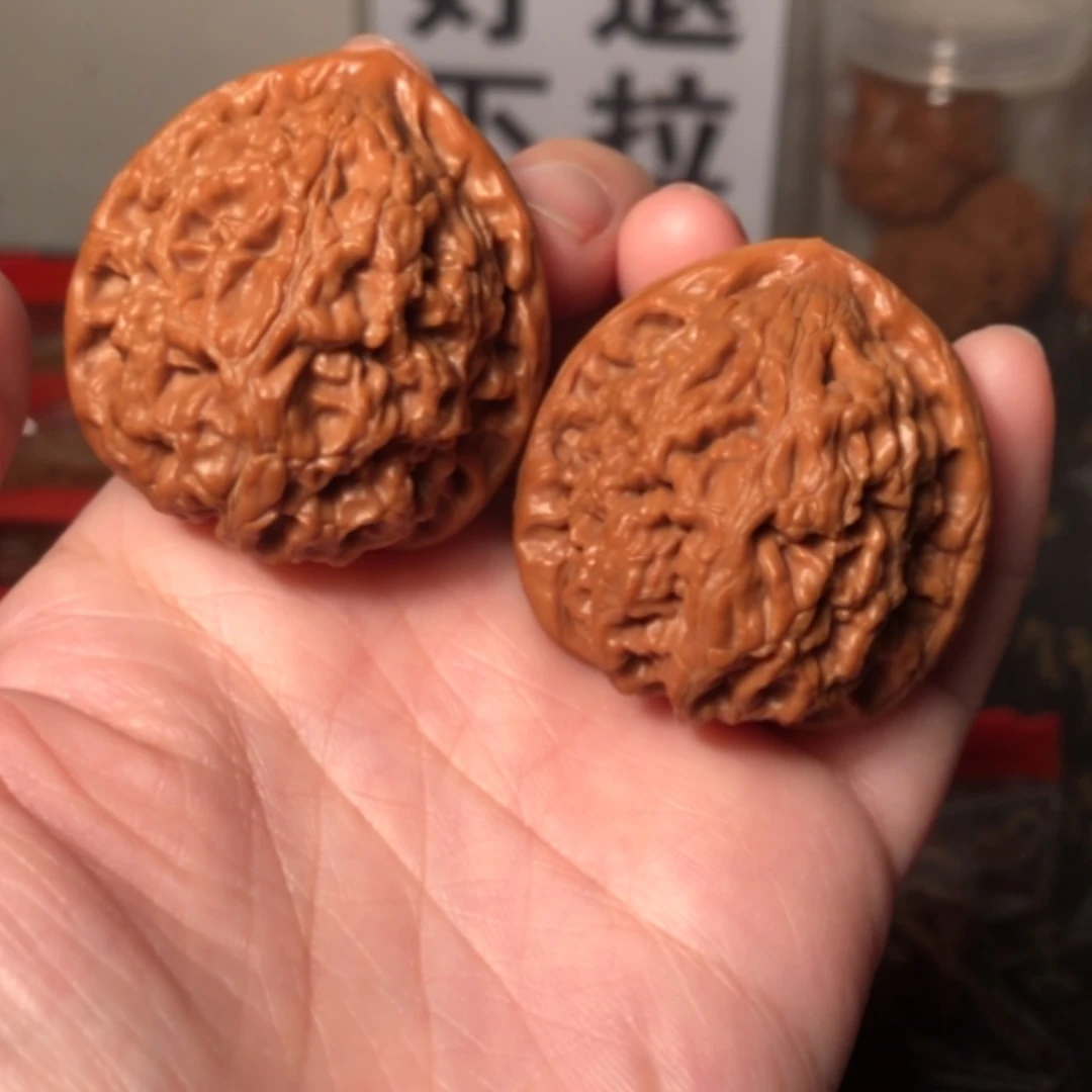 【闪购商品】文玩核桃把件水龙纹38