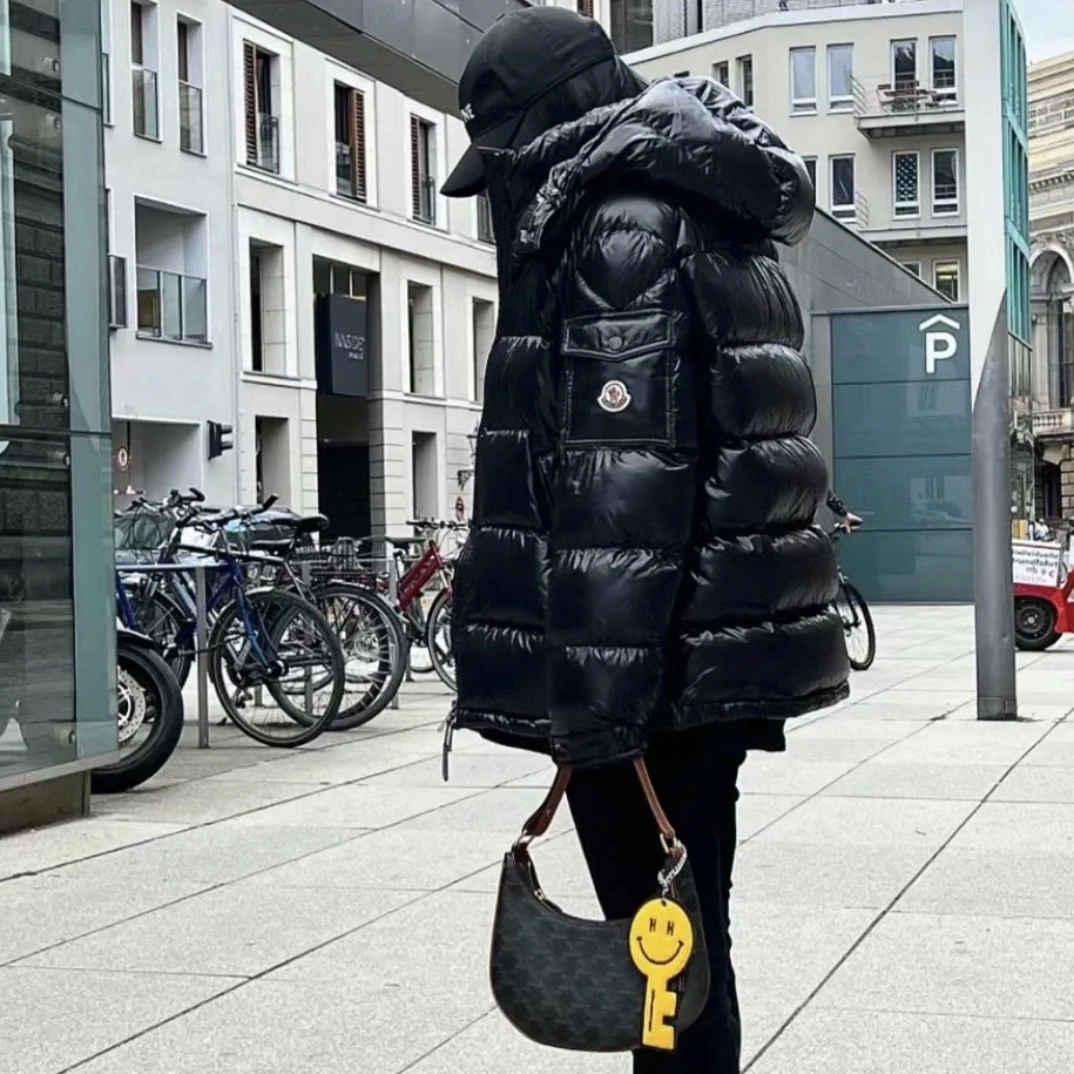 未使用 MONCLER 25年K货号现现秒发Maire黑色经典女款羽绒服