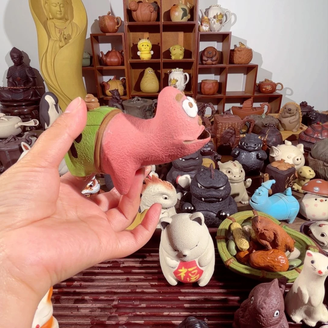 紫砂茶壶李***k纯手工制作过程非常