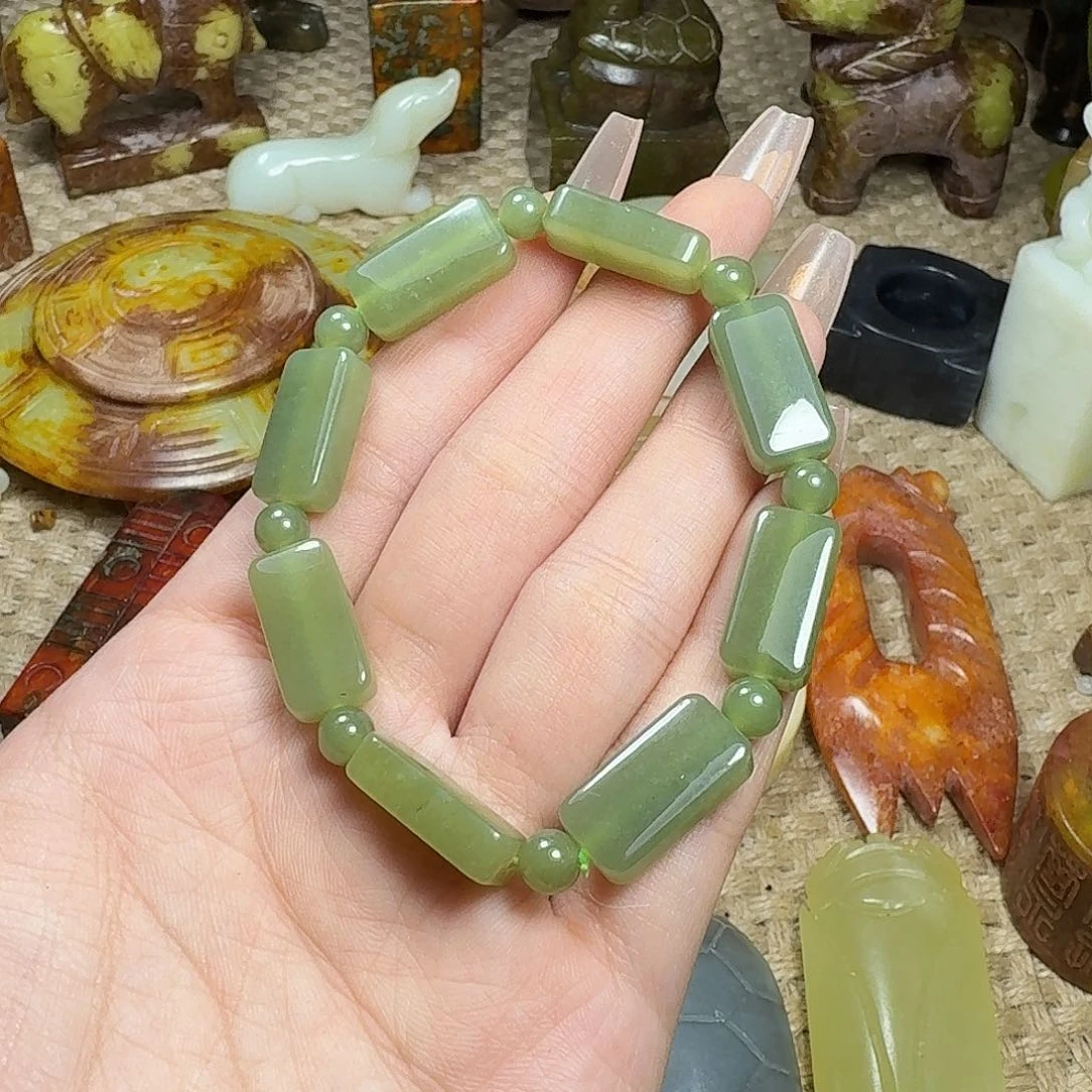 白玉菩提吊坠挂件