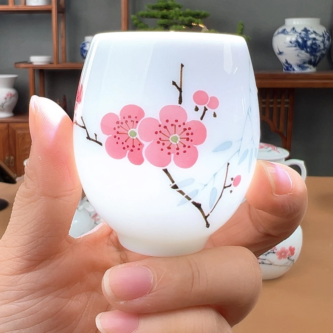 翠竹红梅掌中宝（釉把底）