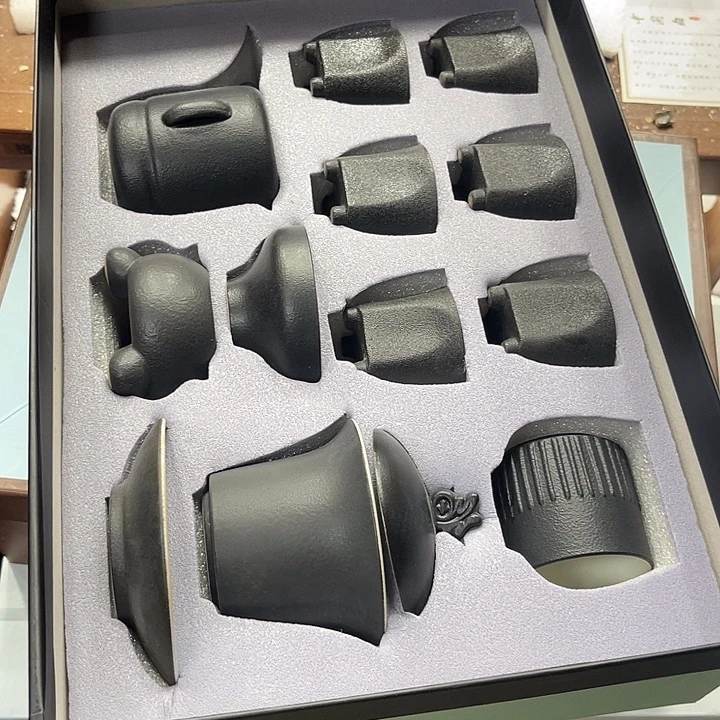 孤品茶具套装等。