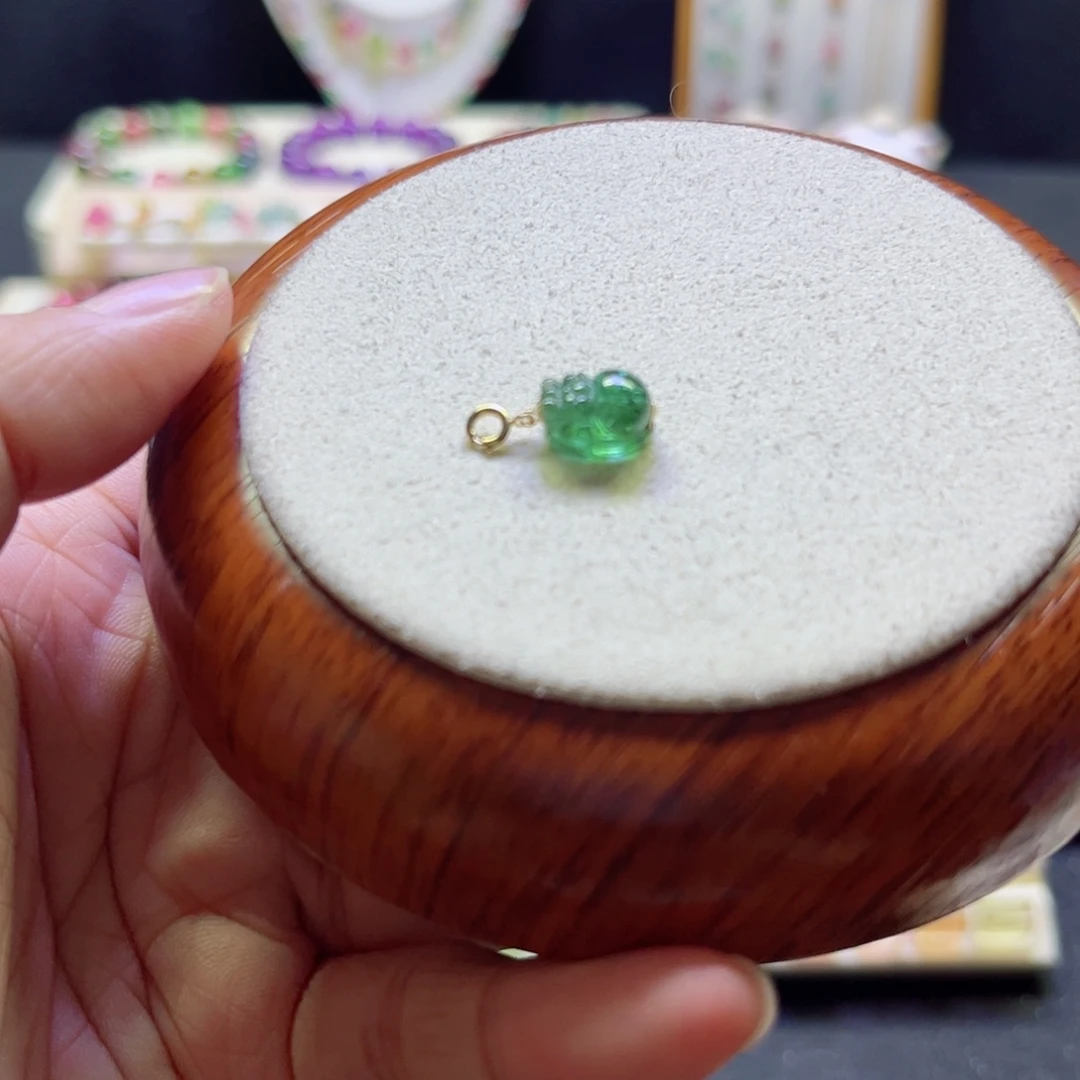 未镶嵌吊坠(不含链)碧玺