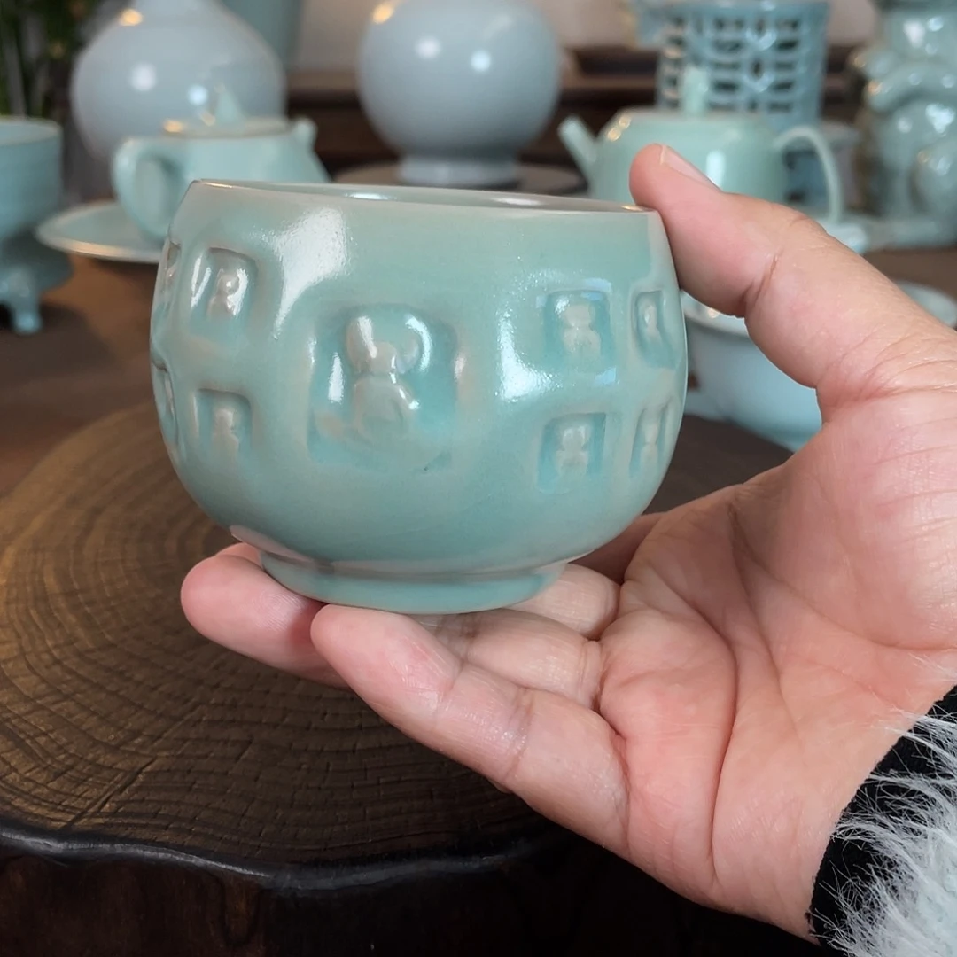 瓷微瑕023原矿汝瓷当代