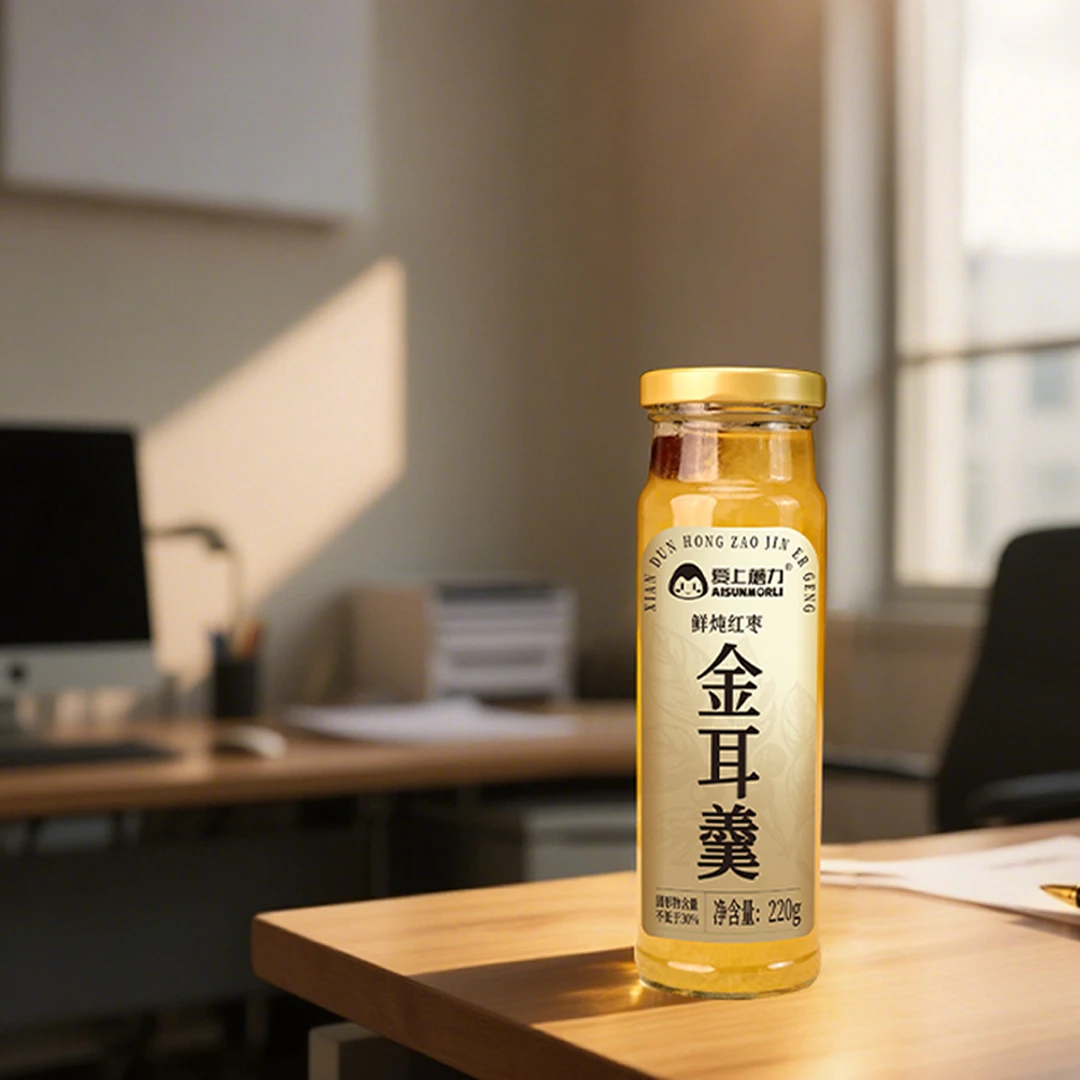 蘑菇姐姐 【爱上蘑力-鲜炖红枣金耳羹】 清甜温和解暑免煮即食