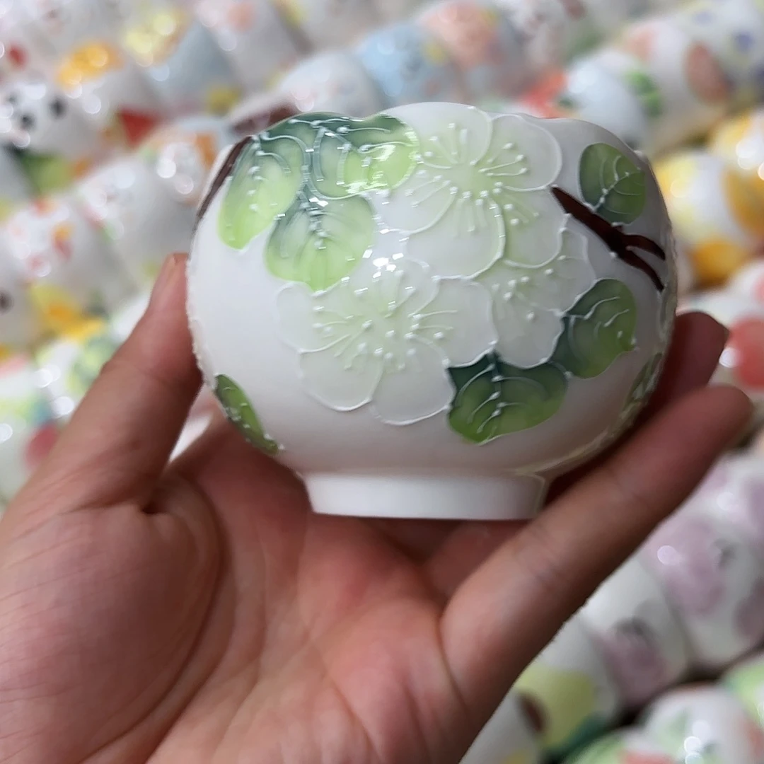 手绘创意高温釉下彩陶瓷